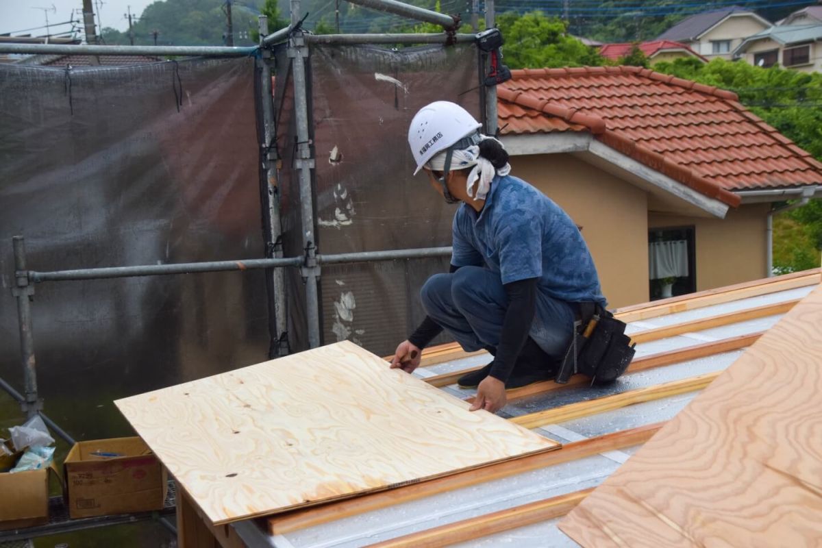 「福岡市東区10」注文住宅現場リポート④【上棟式】