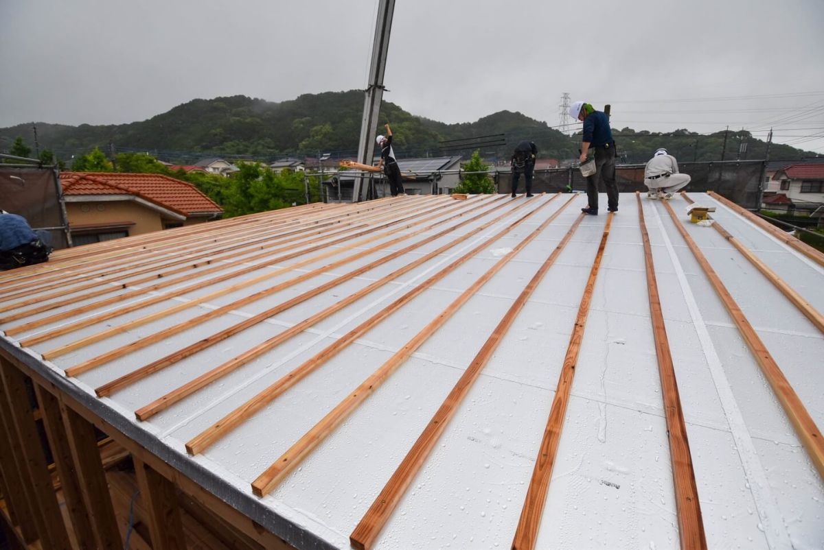 福岡県福岡市東区10　注文住宅建築現場リポート④　～上棟式・後編〜