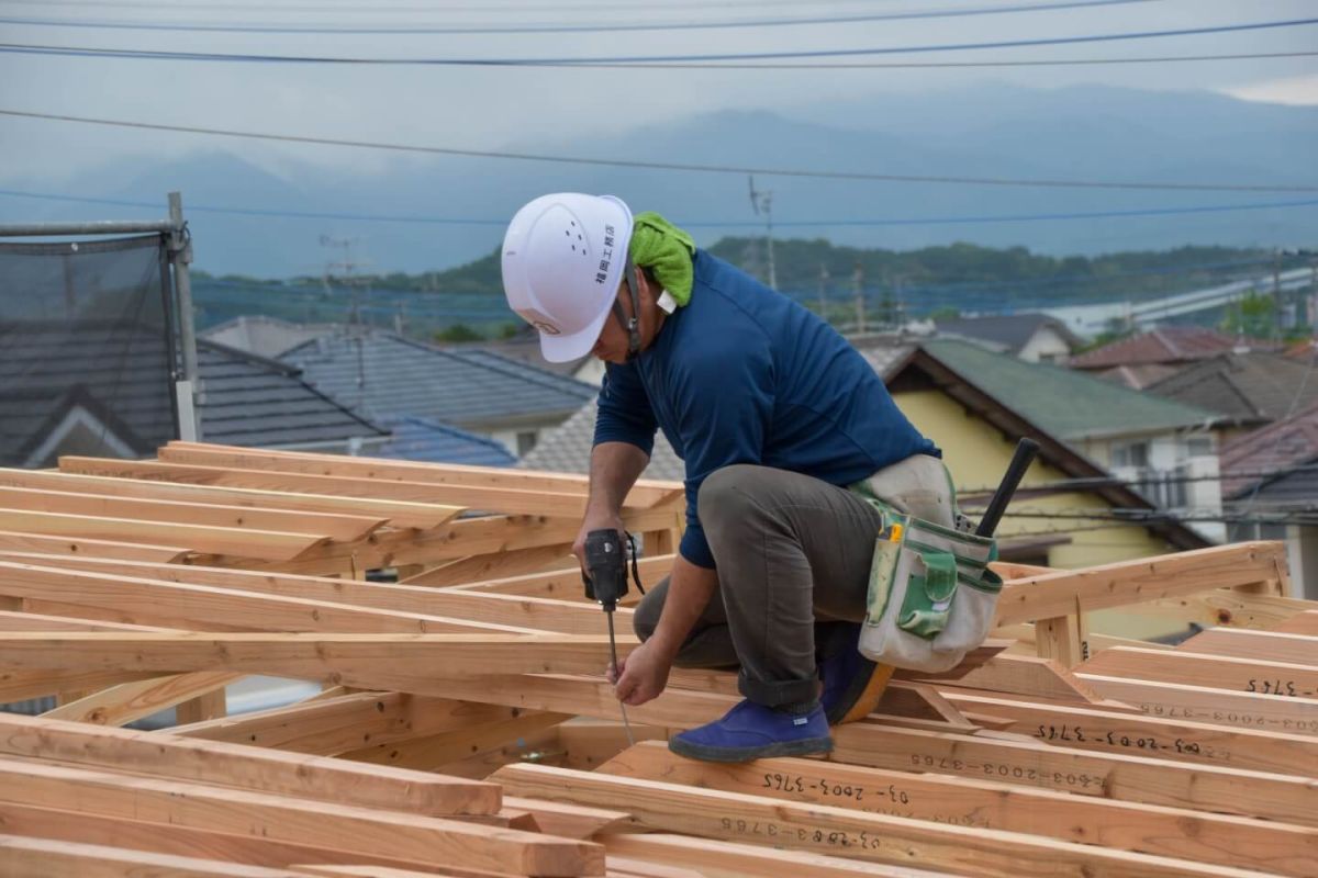 「福岡市東区10」注文住宅現場リポート④【上棟式】