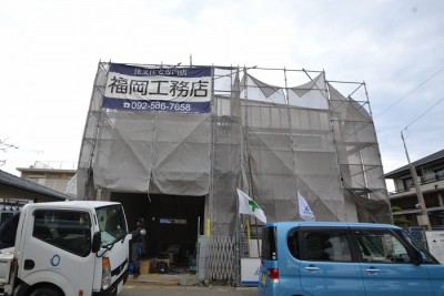 福岡市東区03　注文住宅建築現場リポート⑩