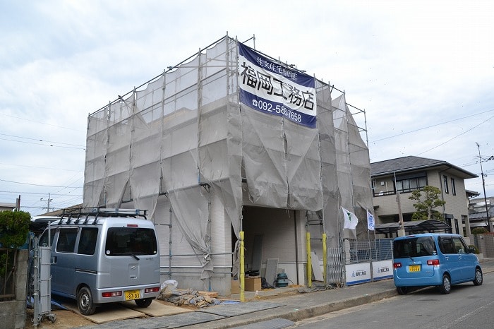 「福岡市東区03」注文住宅現場リポート⑩