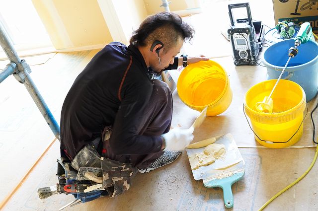 「小郡市01」注文住宅現場リポート⑨【内装工事】【クロス】