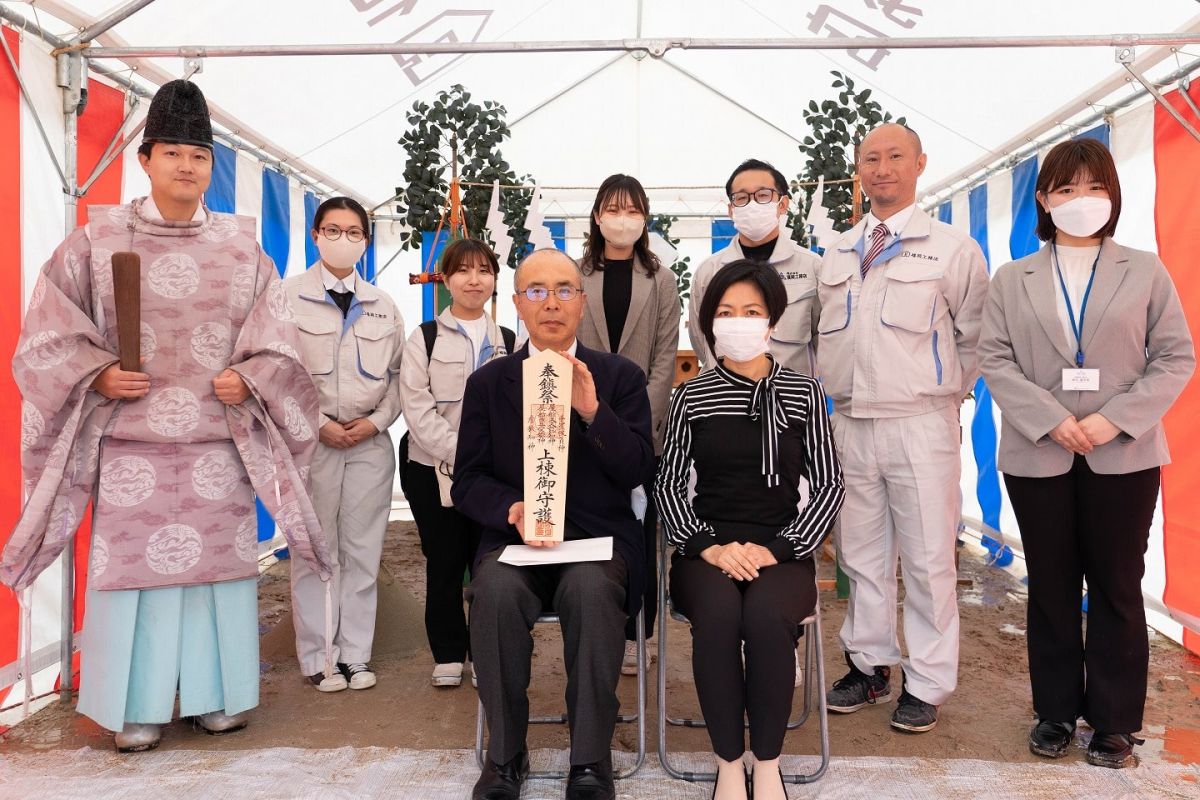 福岡市南区27　注文住宅建築現場リポート①　～地鎮祭～