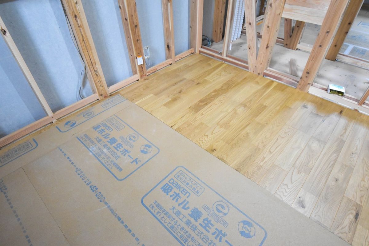 福岡県宗像市06　注文住宅建築現場リポート⑦　～木工事・換気システム施工～
