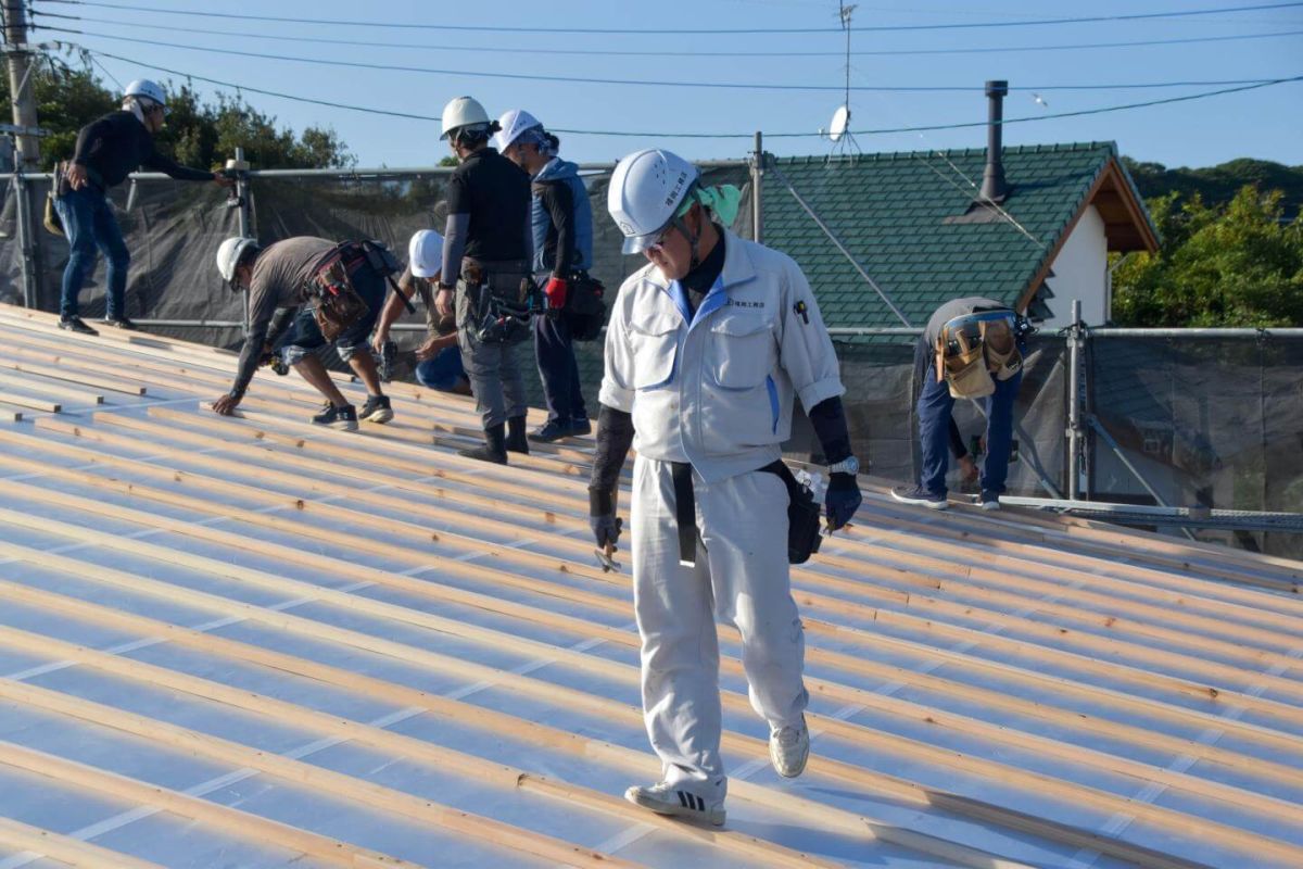 福岡県北九州市若松区01　注文住宅建築現場リポート④　～上棟式・後編～