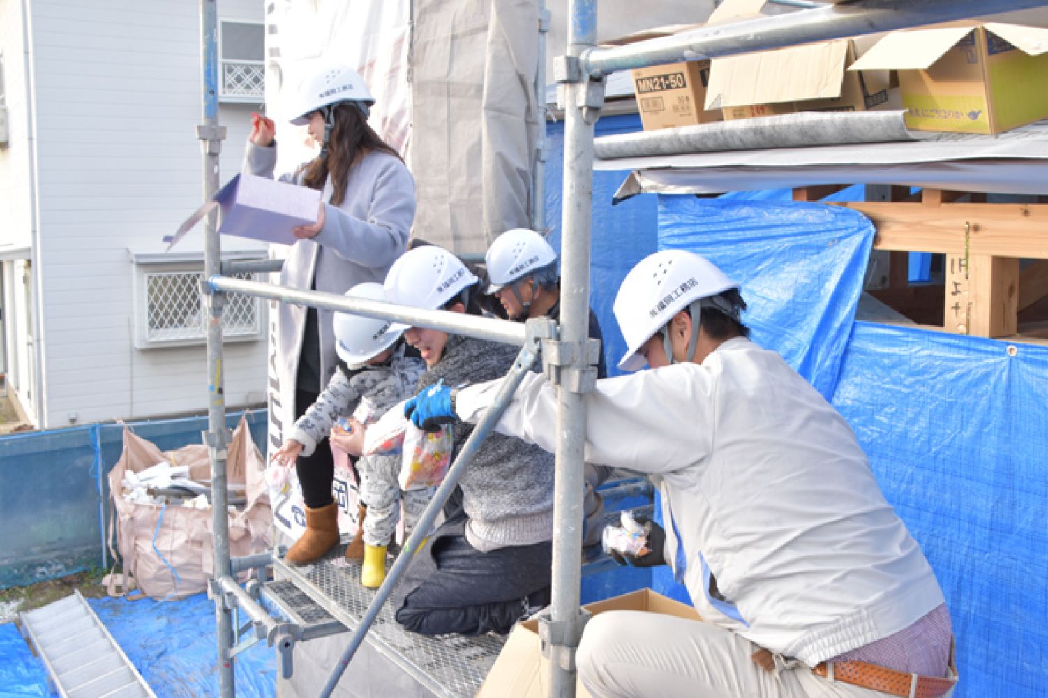 「福岡市西区飯盛01」注文住宅現場リポート⑤【上棟式】