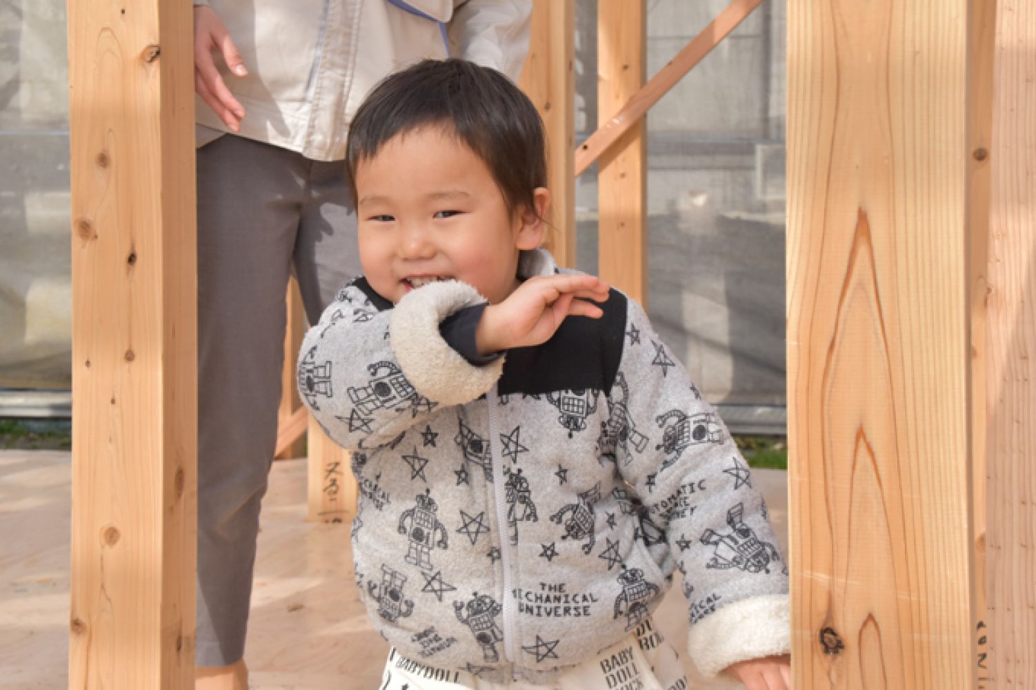 福岡市西区飯盛01　注文住宅建築現場リポート⑤　～上棟式～