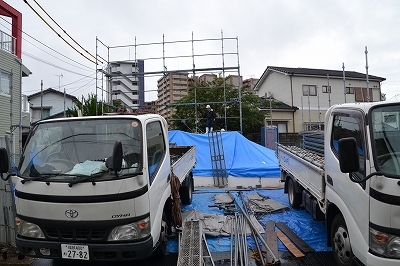 福岡市西区姪浜01　注文住宅建築現場リポート⑤