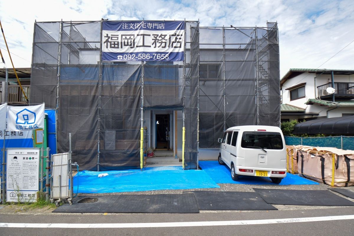 「那珂川市10」注文住宅現場リポート⑤【木工事】【石膏ボード】