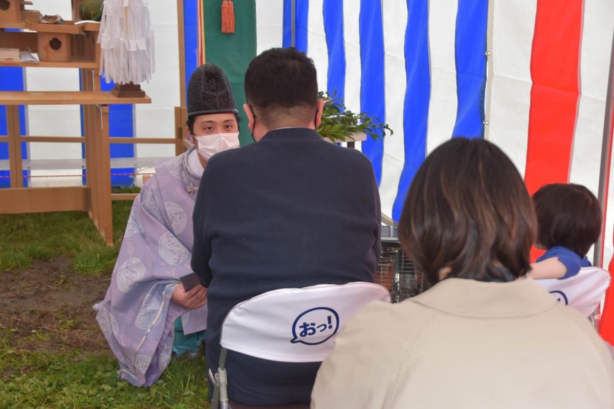 「糸島市05」注文住宅現場リポート①【地鎮祭】