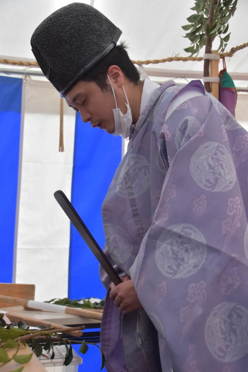 「糸島市05」注文住宅現場リポート①【地鎮祭】