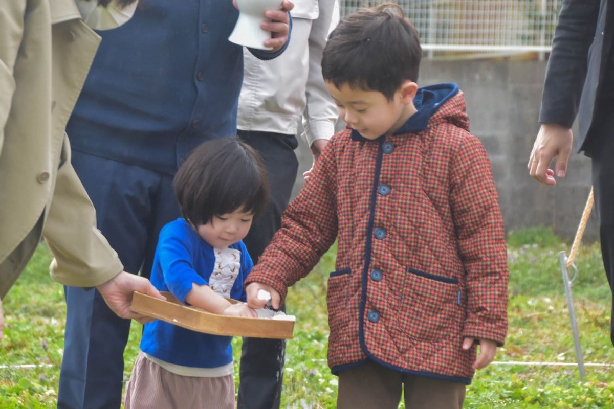 福岡県糸島市05　注文住宅建築現場リポート①　～地鎮祭～