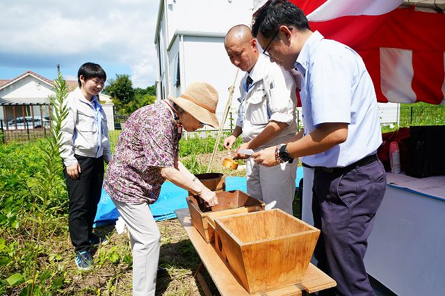 福岡県糸島市03　注文住宅建築現場リポート①　～地鎮祭～