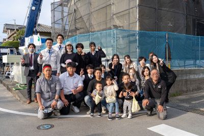 「福津市10」注文住宅現場リポート③【上棟式】【餅まき】