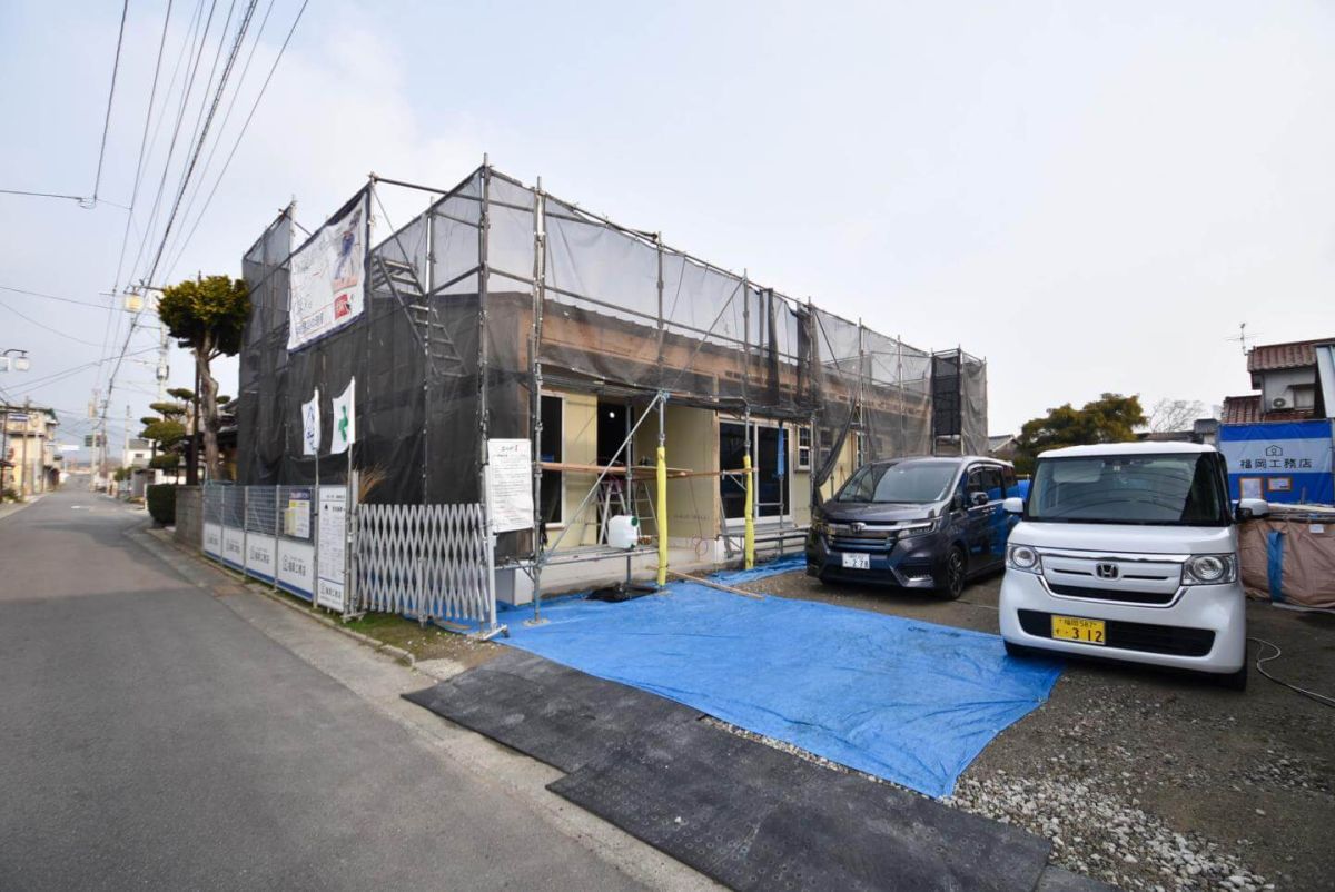 「宮若市02」注文住宅現場リポート⑤【木工事】【下地】