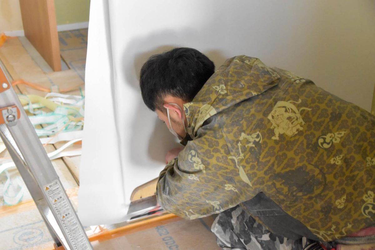 「福岡市東区11」注文住宅現場リポート⑨【内装工事】【クロス】