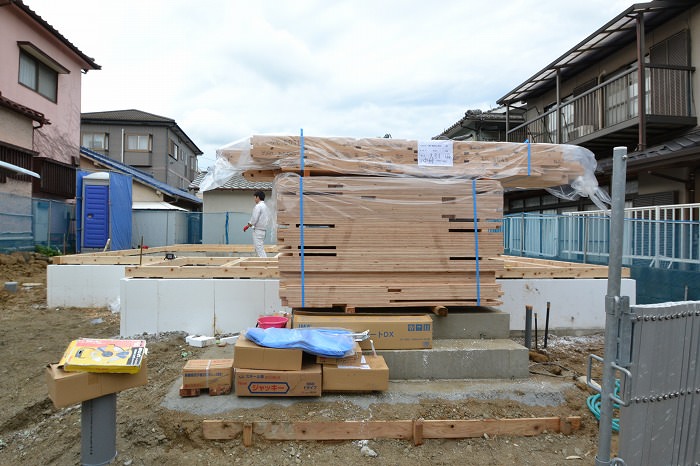 「福岡市西区姪浜02」注文住宅現場リポート④