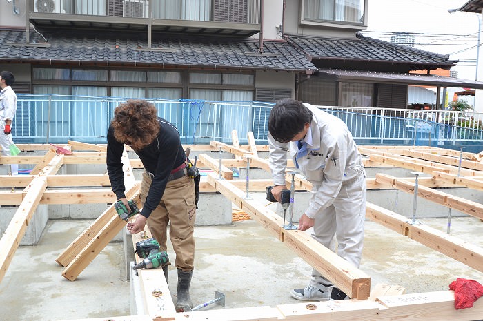 「福岡市西区姪浜02」注文住宅現場リポート④