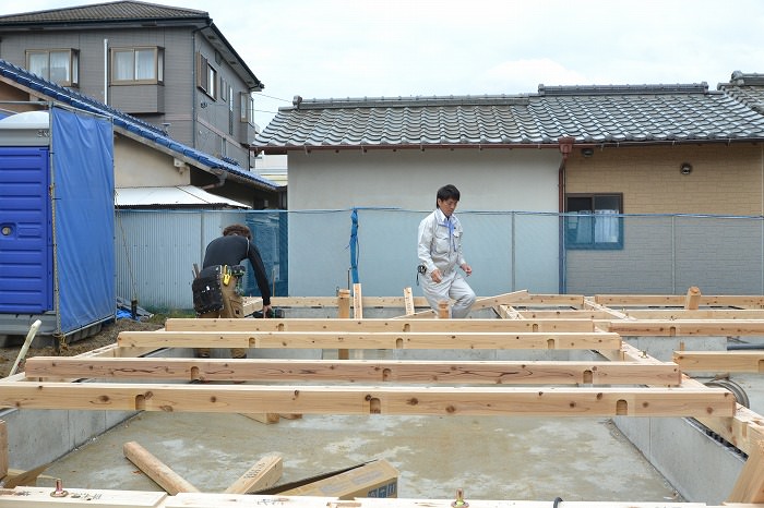 福岡市西区姪浜02　注文住宅建築現場リポート④