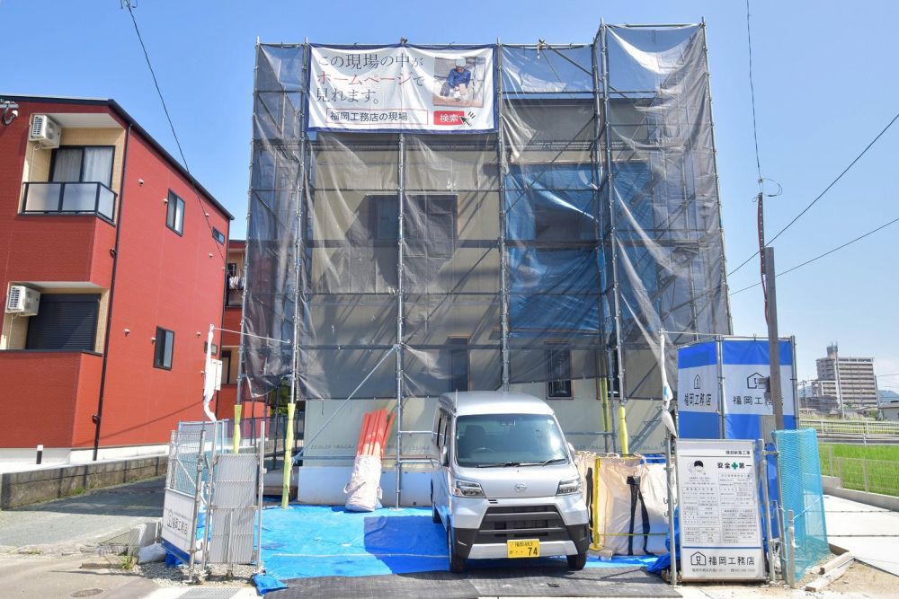 「福津市05」注文住宅現場リポート⑥【木工事】【外断熱材】