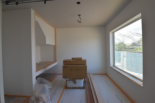 「宗像市02」注文住宅現場リポート⑩【内装工事】【クロス】