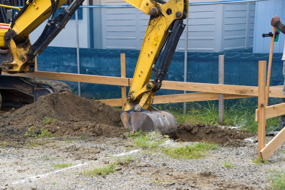 「福岡市早良区野芥01」注文住宅現場リポート③【基礎工事】【根切り】