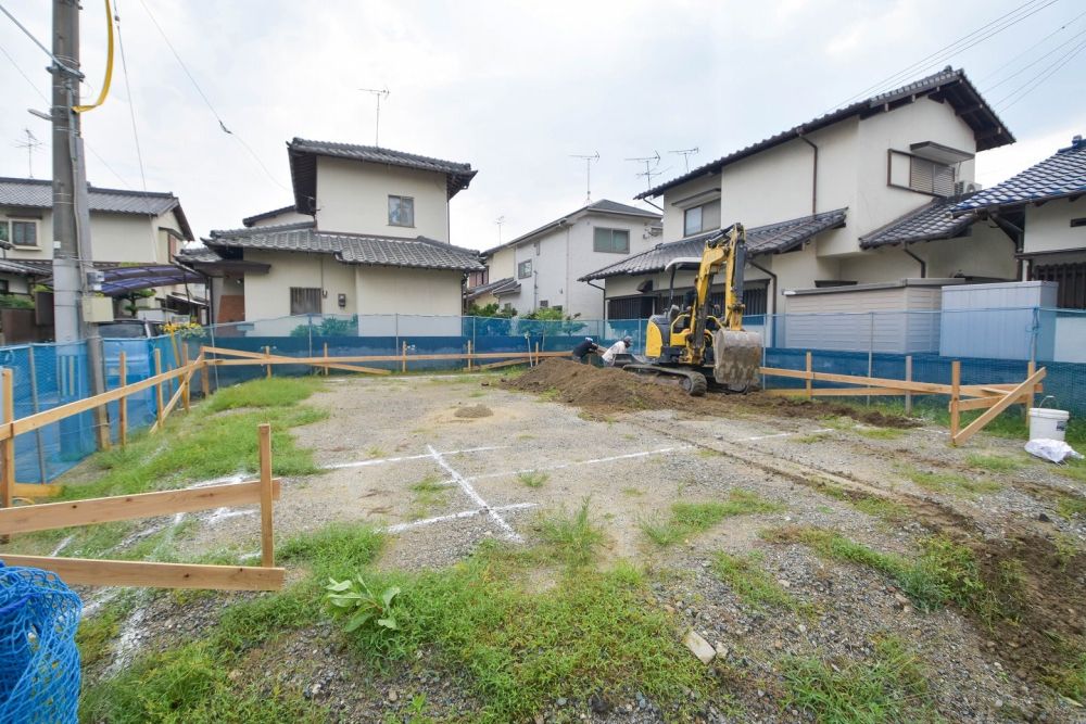「福岡市早良区野芥01」注文住宅現場リポート③【基礎工事】【根切り】