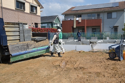 福岡県小郡市三国が丘01　注文住宅建築現場リポート③