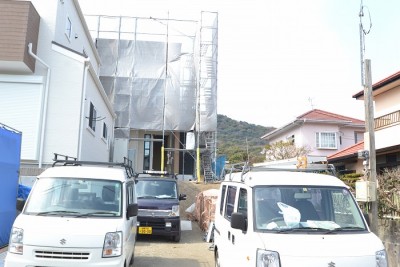 福岡市城南区南片江02　注文住宅建築現場リポート⑬