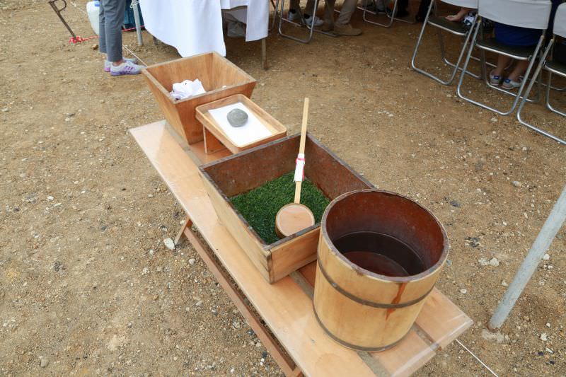 福岡県糟屋郡宇美町01　注文住宅建築現場リポート①　～地鎮祭～