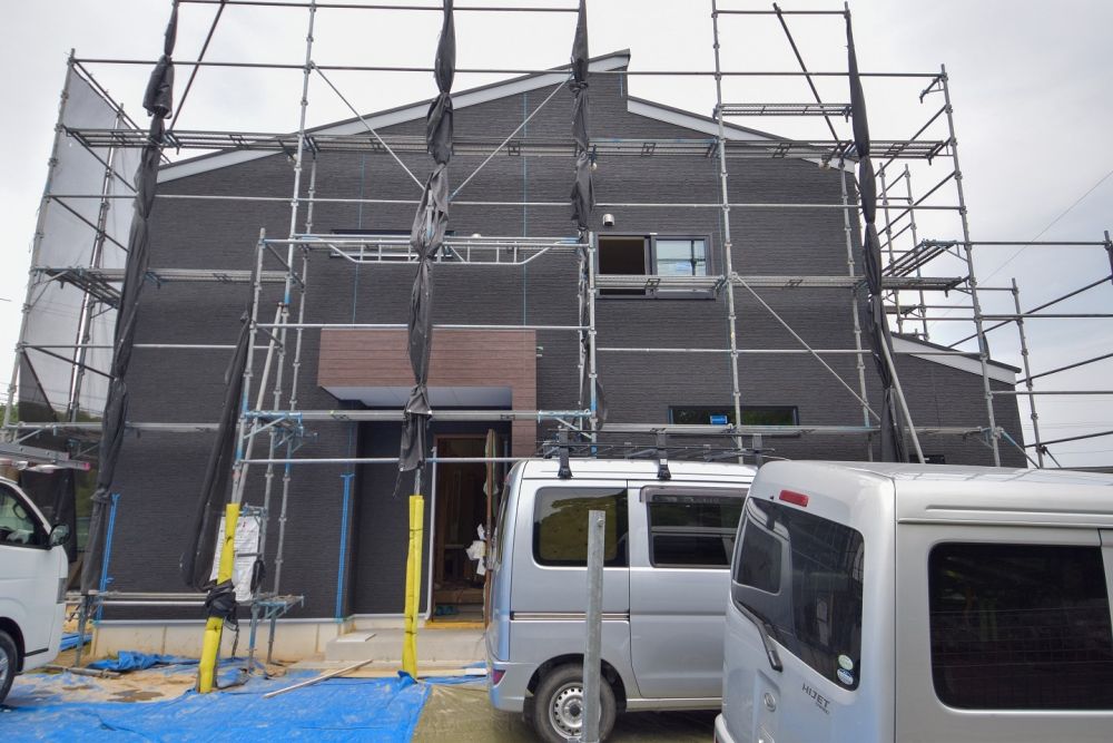 「福岡市西区飯氏01」注文住宅現場リポート⑦【木工事】【石膏ボード】