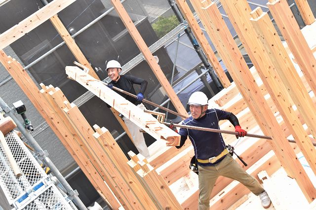「福岡市西区03」注文住宅現場リポート⑤【上棟式】