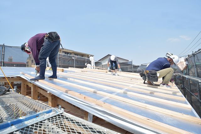 「福岡市西区03」注文住宅現場リポート⑤【上棟式】