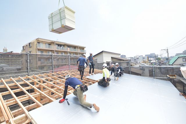 「福岡市西区03」注文住宅現場リポート⑤【上棟式】