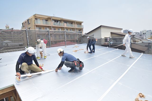 福岡市西区03　注文住宅建築現場リポート⑤　～上棟式～