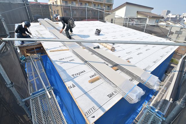 「福岡市西区03」注文住宅現場リポート⑤【上棟式】