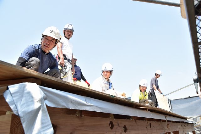 「福岡市西区03」注文住宅現場リポート⑤【上棟式】