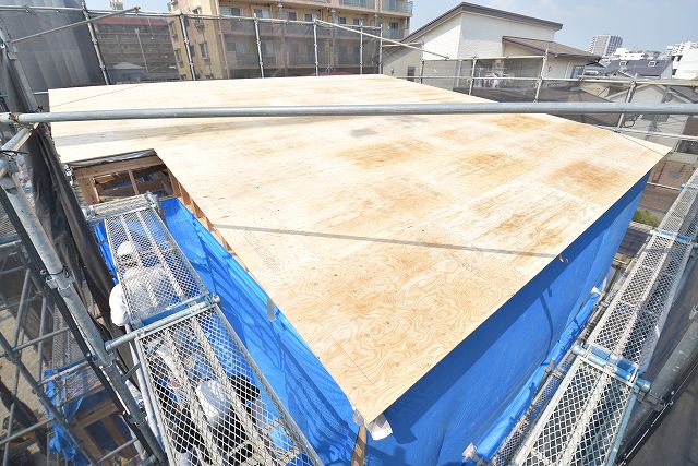 「福岡市西区03」注文住宅現場リポート⑤【上棟式】