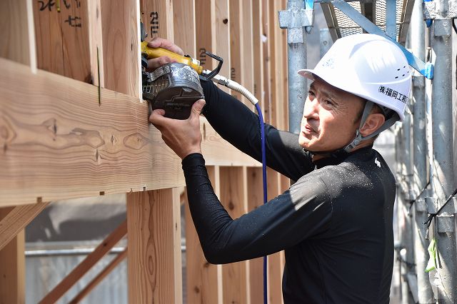 「福岡市西区03」注文住宅現場リポート⑤【上棟式】