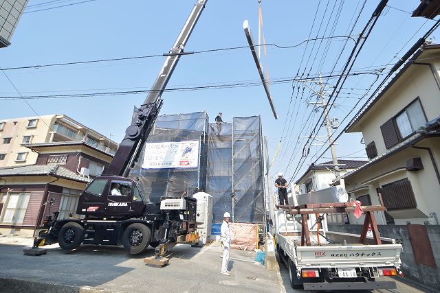 福岡市西区03　注文住宅建築現場リポート⑤　～上棟式～