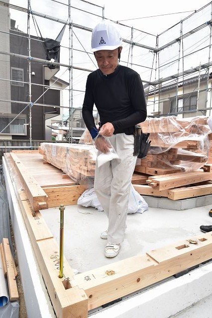 「福岡市西区03」注文住宅現場リポート⑤【上棟式】