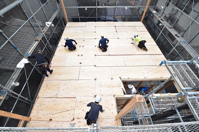 「福岡市西区03」注文住宅現場リポート⑤【上棟式】