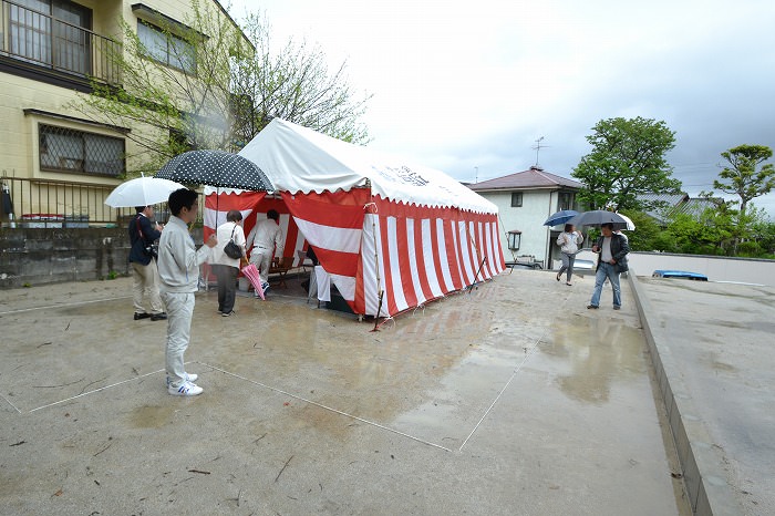 福岡県那珂川市01　注文住宅建築現場リポート①　～地鎮祭～