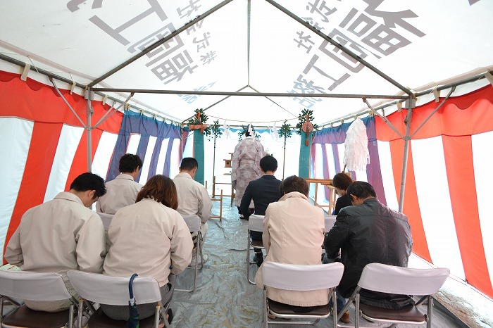 「那珂川市01」注文住宅現場リポート①【地鎮祭】