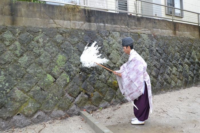 福岡県那珂川市01　注文住宅建築現場リポート①　～地鎮祭～