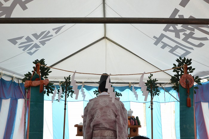 「那珂川市01」注文住宅現場リポート①【地鎮祭】