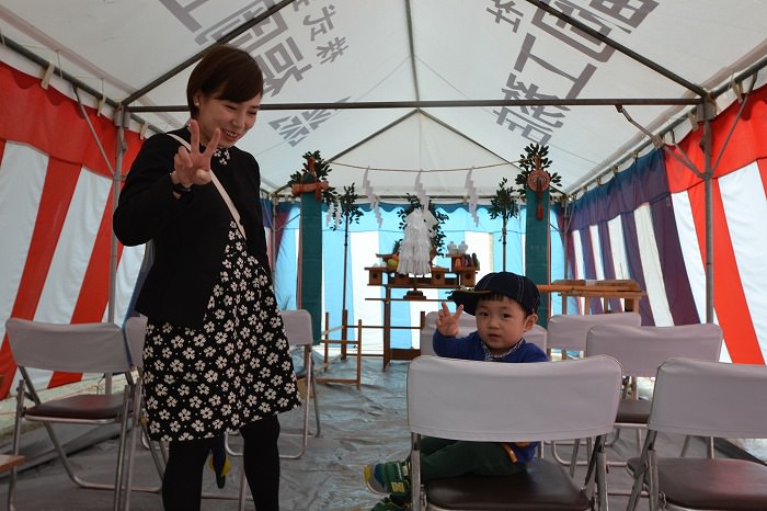 「那珂川市01」注文住宅現場リポート①【地鎮祭】