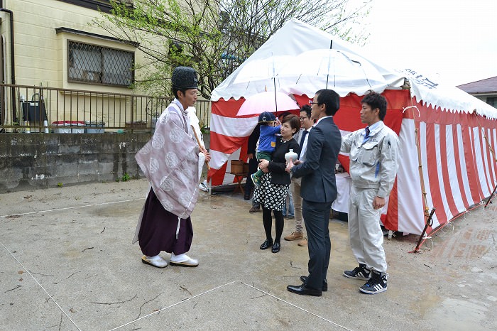 福岡県那珂川市01　注文住宅建築現場リポート①　～地鎮祭～