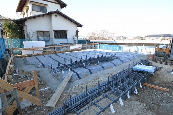 「福岡市南区14」注文住宅現場リポート③【基礎工事】【配筋】