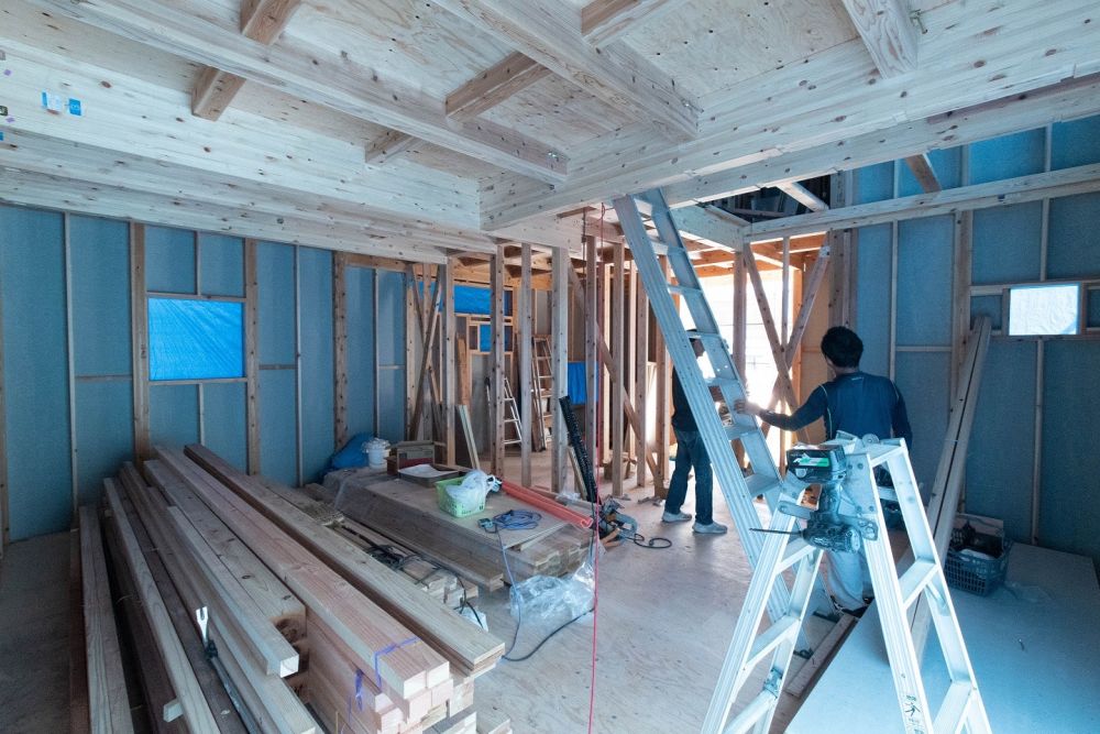 「福岡市南区23」注文住宅現場リポート⑥【木工事】【サッシ】